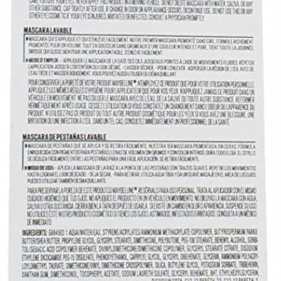 Maybelline New York Snapscara Mascara Black Cherry (2PK) - Picture 4 of 4